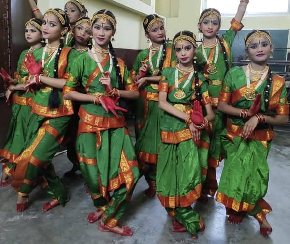 Folk Dance Group Performance